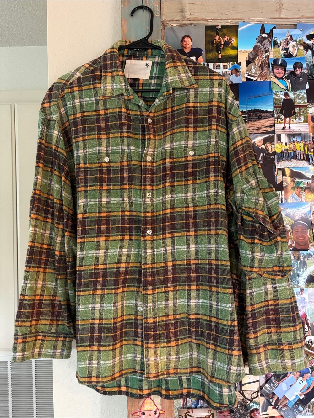 R13 oversized flannel.